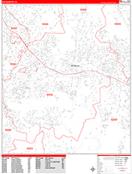 Red Line Map Example
